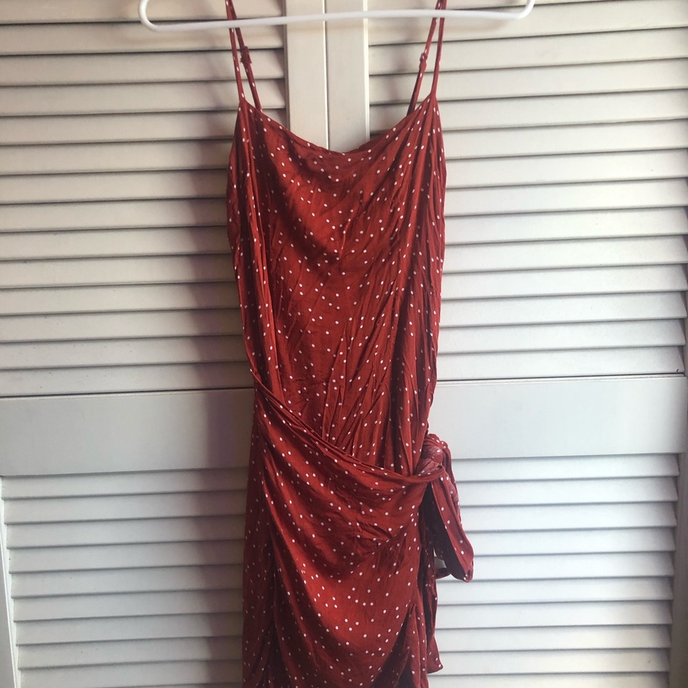 Tie side summer dress